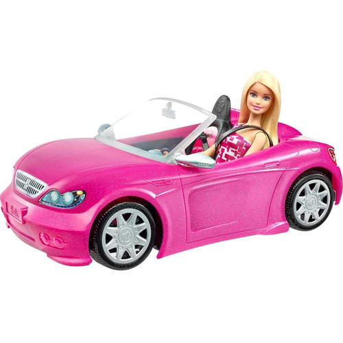 Barbie glam convertible doll - barbie,