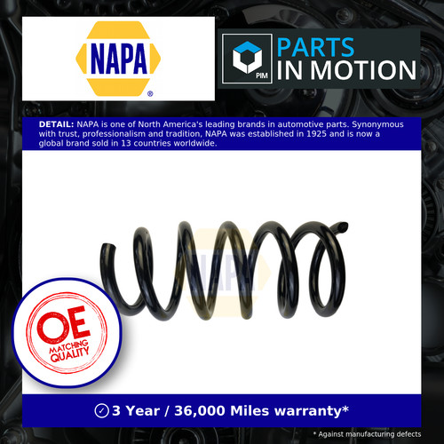 Coil springs - 2x, (pair