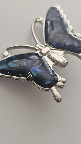 Vintage silver tone butterfly - vintage,