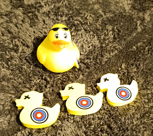 Yellow rubber duck bath toy - yellow,