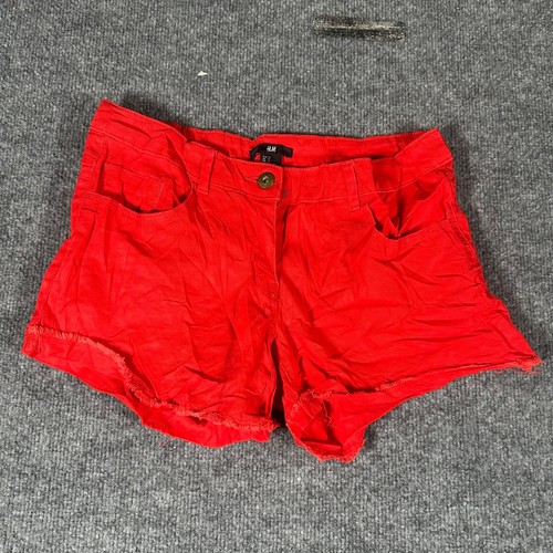 Shorts womens size 6 red - shorts,