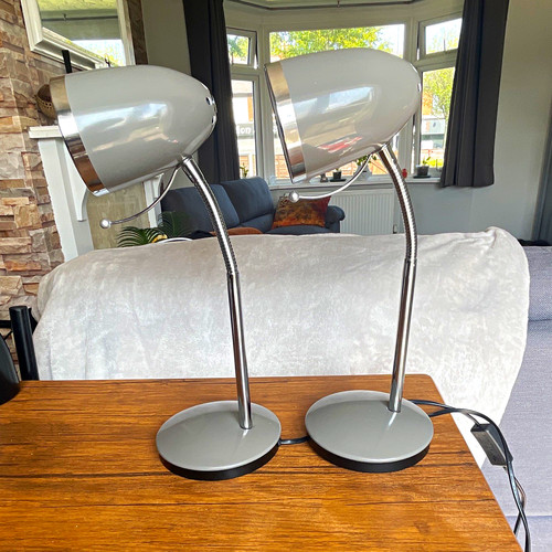 Pair dunelm mid century style - dunelm,