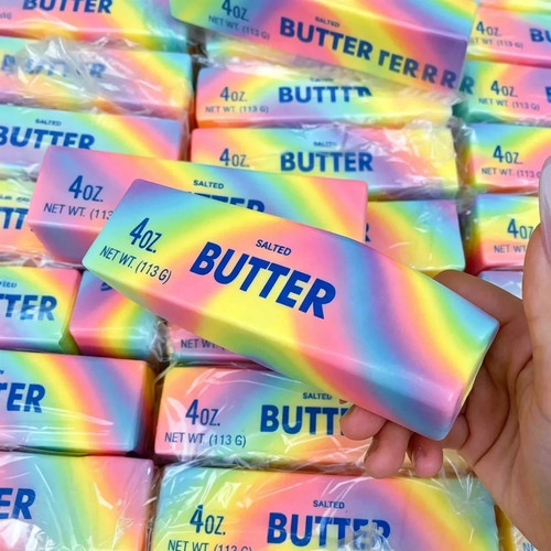 Butter stick squishy - butter,