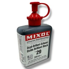 Oxide Brilliant Black Mixol Stainer 200ml Highly concentrated water  oil liquid