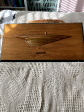 Half Mounted sailing Boat