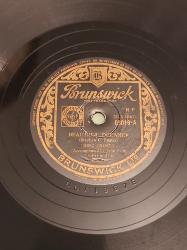 Vintage brunswick rpm - brunswick, 78