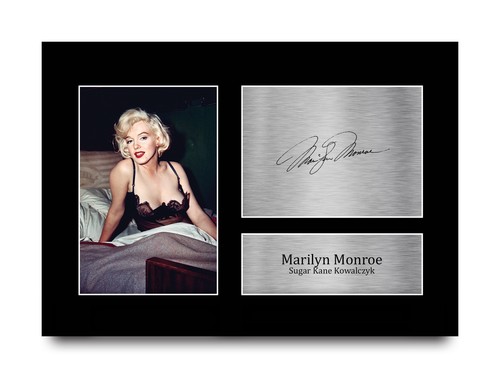 Marilyn monroe signed - marilyn,
