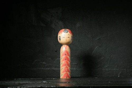 Vintage japanese kokeshi - vintage,