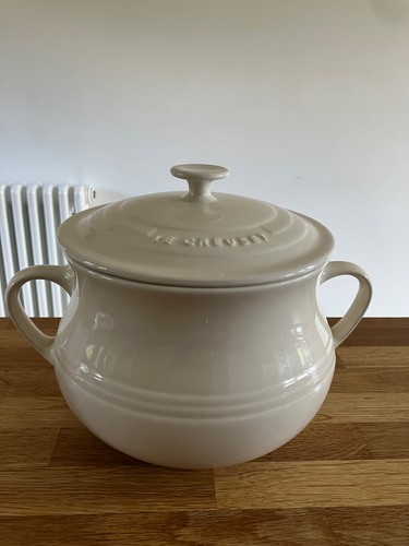 Creuset large cream - le,