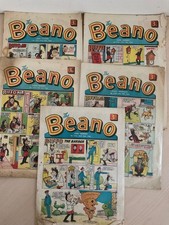 The Beano Comics x 5 - all 1966 editions