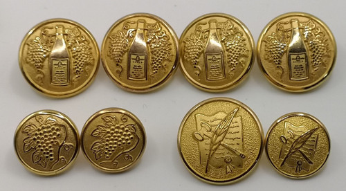 Solid brass gilt finish - solid,