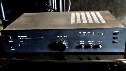 Rotel 870 stereo integrated - rotel, ra-870