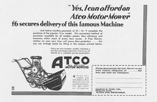 ATCO Motor Mower Vintage
