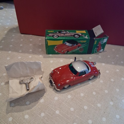 Schuco 1047 porsche clockwork - schuco,