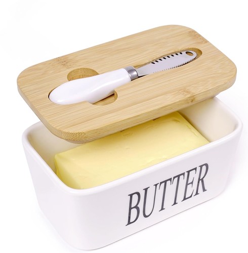 Large butter dish ceramic - large, dish,ceramic