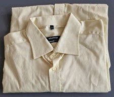 Eterna Excellent Blackline Mens Yellow Shirt size 17 / 43