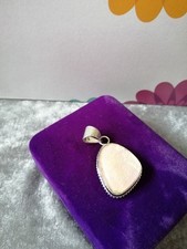 Australian opal gemstone pendant stamped 925. 