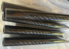 Carbon Fibre Tube 0D 14 MM X ID 11 MM X 1.5 MM WALL X 2000MM LONG KG/M = 0.09 KG