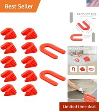 Efficient 50 Pack Red U-Shaped