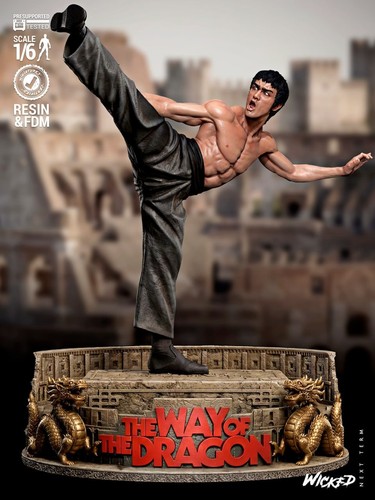 Bruce lee 6 scale model - bruce,