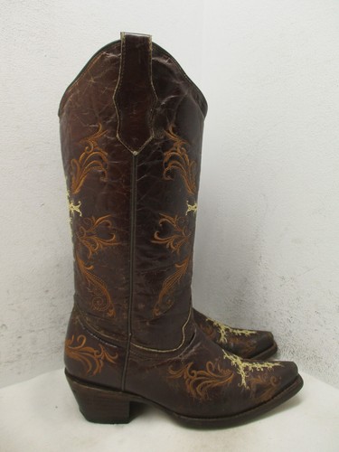 Circle chocolate leather - chocolate,