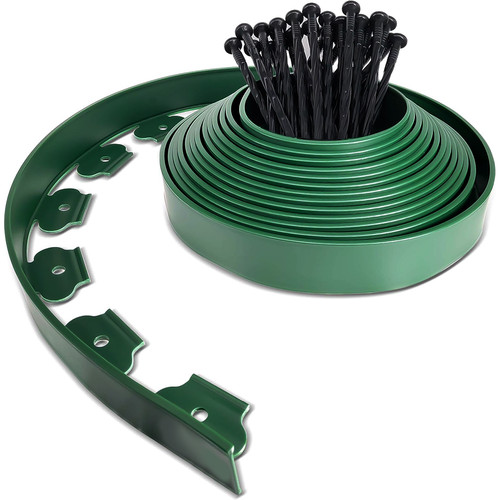 10m lawn edge border with - border,