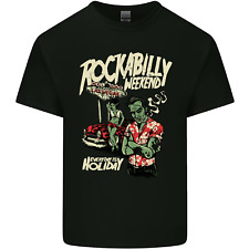 Rockabilly Weekend Music Hot Rod Mens Light Cotton T-Shirt