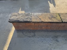 Reclaimed Yorkstone Coping 300-600mm Wide X Rndm Length X 50-70mm Thick £25-£50