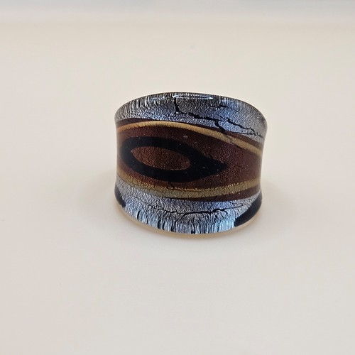 Chunky art glass statement - art,