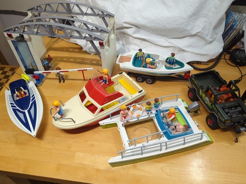 Playmobil family yacht - playmobil, yacht,