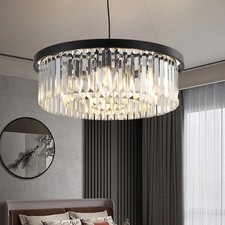 Modern Luxury Round Crystal