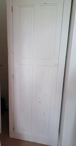 Pine wardrobe white - pine,