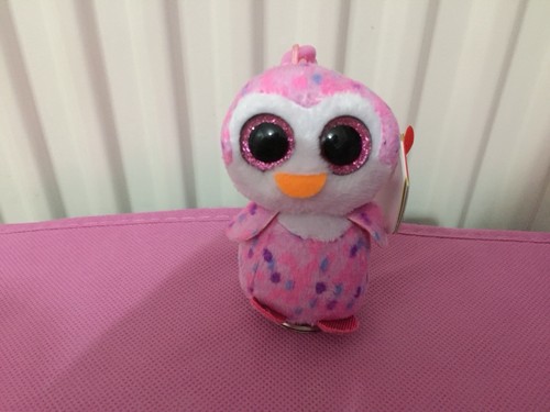 Beanie boo keyring glider - boo,
