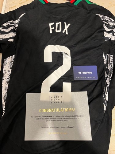 Emily fox match worn arsenal - fox, match-worn