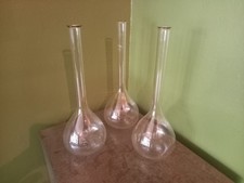 Vintage Science Lab Apothicary Mixing Bottles.