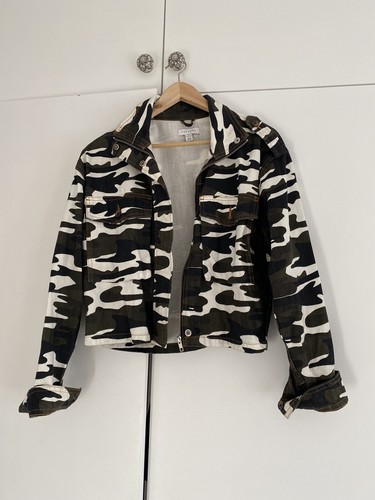 Topshop camo print denim - topshop,