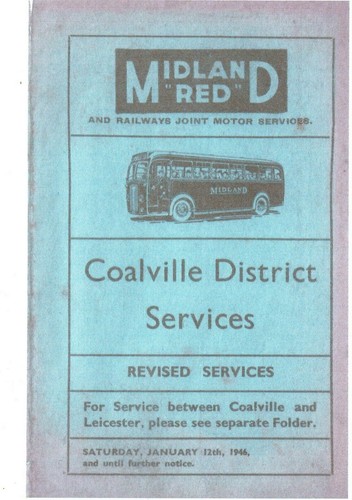 Midland red bus timetable - midland, 'red'