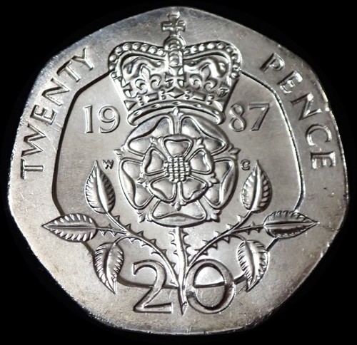 Pence 1987 elizabeth ii - uk,
