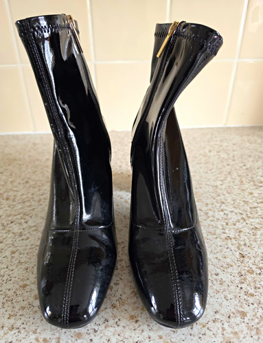 Carvela black shiny mid - carvela,