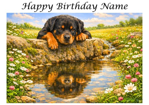 Personalised birthday card - personalised,