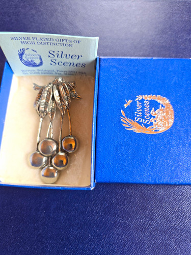 Silver scenes plated - silver,