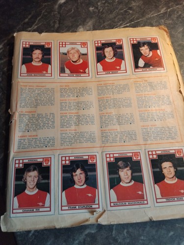 Football album 1970s - football,