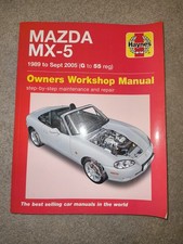 Haynes MAZDA Mx-5 1989 - Sept 2005 Owners Workshop Manual