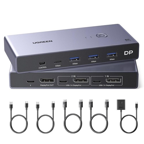 Ugreen displayport kvm - kvm, switch