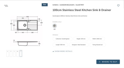 Armitage shanks stainless - armitage,