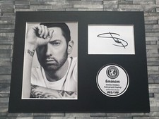 Eminem - Signed Autograph Display - Mounted And Ready To Be Framed - 8x6