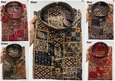 Men's Beautiful Designer Ethnic Stitched Heavy Rayon Print  Kurta  16 -IN