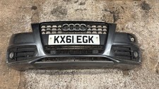 2008-2012 AUDI A4 B8 S LINE COMPLETE FRONT BUMPER LX7R IN GREY