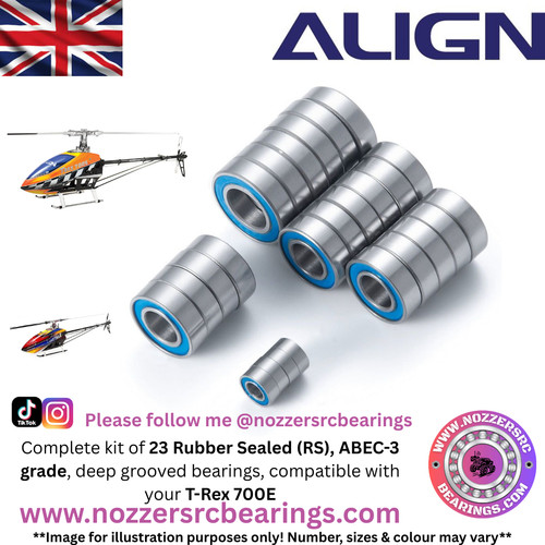 Align rex 700e complete - t-rex,