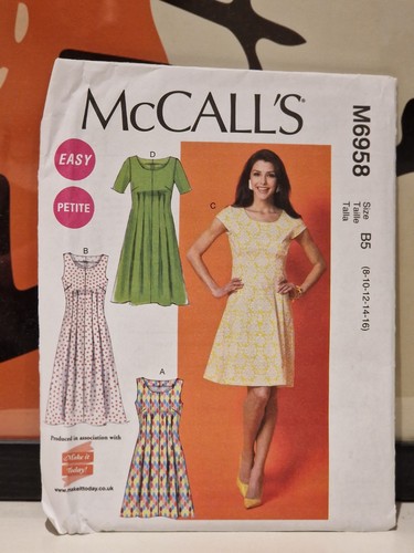 Mccalls m6958 easy dress - m6958,